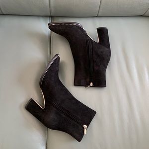 Jimmy Choo™  Crystal Trimmed Mavin 85 mmSuede Ankle Boots